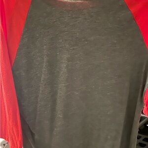 Nike Dri-FIT Tee in Red and Gray